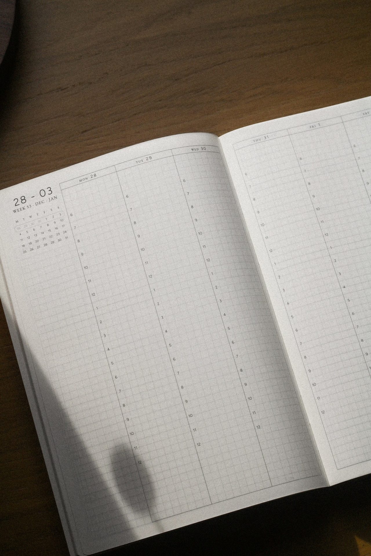 Faded Chronicle 2027 A5 Planner Full Year