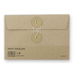 Traveler's Company Kraft Envelope with String M - Brown