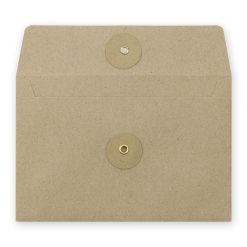 TRAVELER'S Company Kraft Envelope with String M - Brown - Image 2