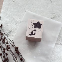 Nove Little Ordinary People Rubber Stamps Star