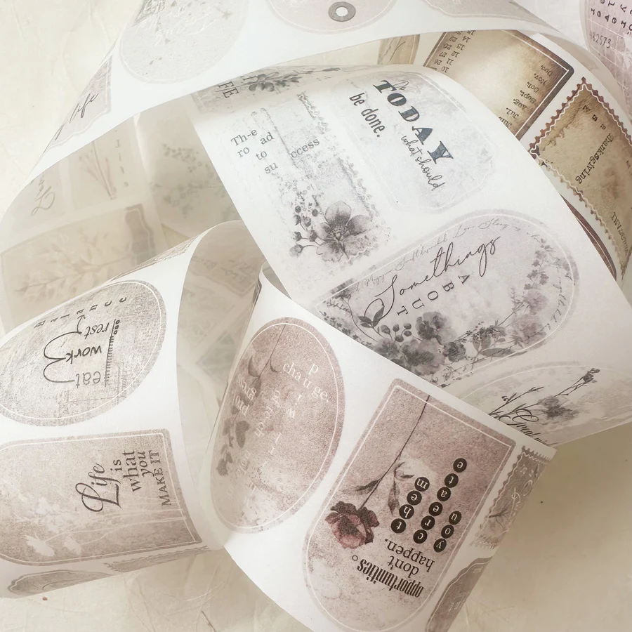Journal Pages Tape - To Be Continuous (washi and PET)