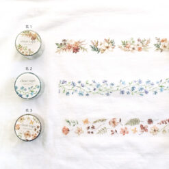 Mind Wave Clear Tape - Lyric Flowers
