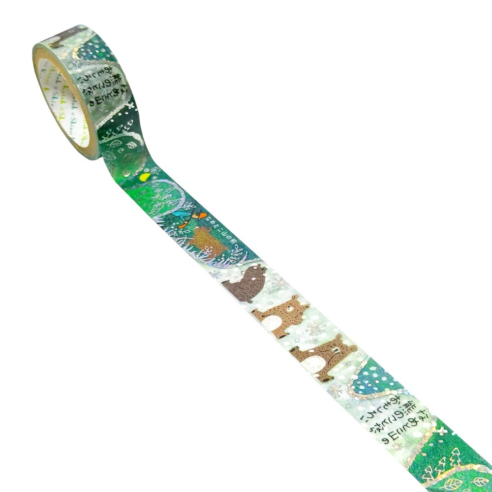 Shinzi Katoh Washi Tape - Bears