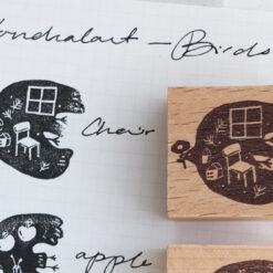 Kurukynki NonChalant Collection - Non-Birds Rubber Stamps