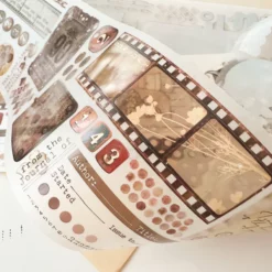 Journal Pages PET Tape - Vintage Ephemera