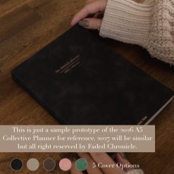 Faded Chronicle 2027 A5 Planner Full Year