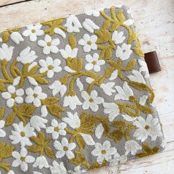 Hobonichi-Style A5 Notebook Cover - Vintage Flowers - Image 3