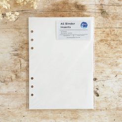 Miso Paper A5 Ring Binder Inserts - Sticker Release Paper