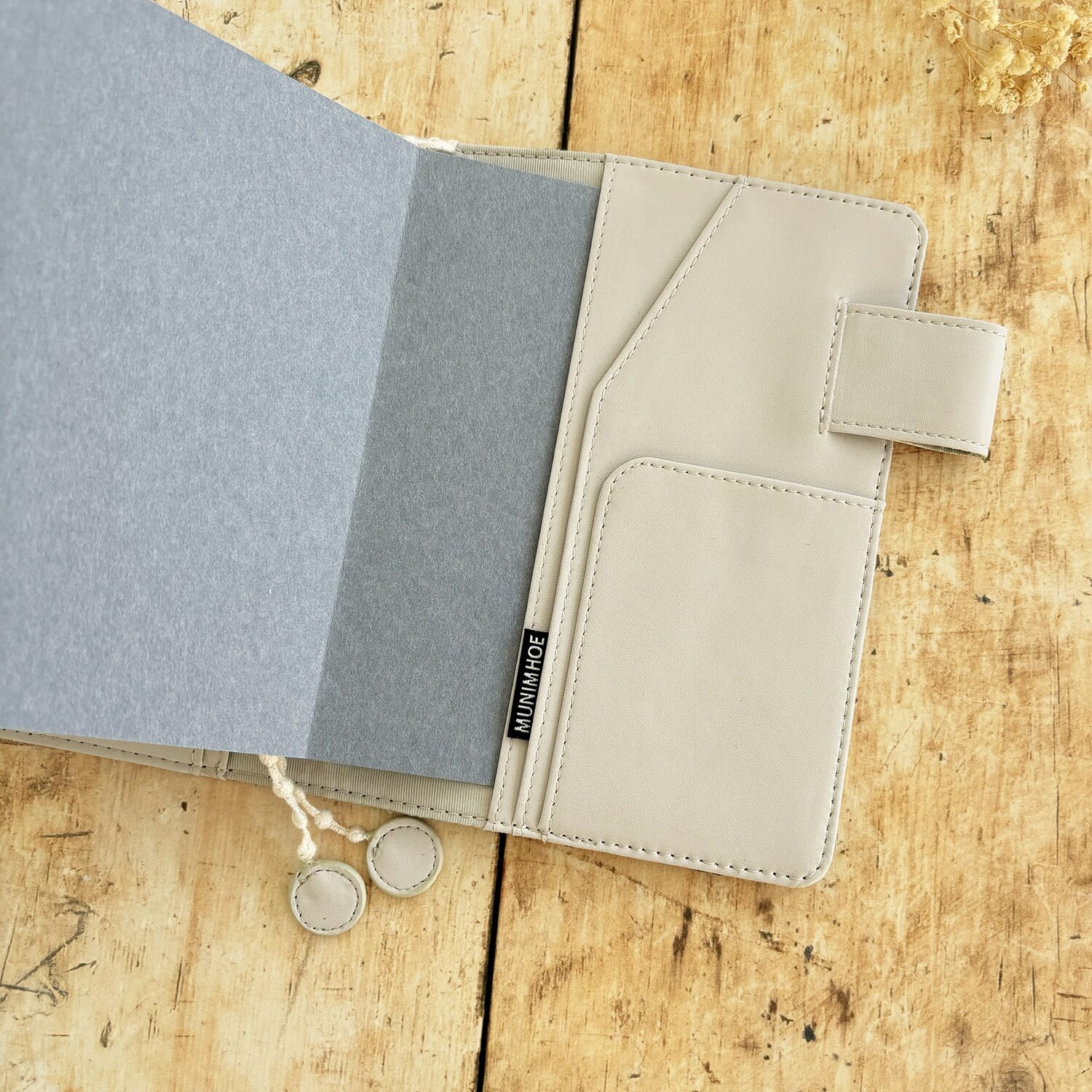 Hobonichi-Style A6 Notebook Cover - Butterflies - Image 5
