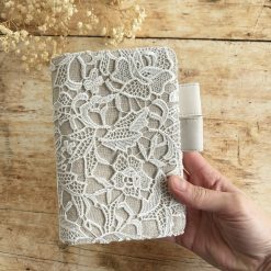 Hobonichi-Style A6 Notebook Cover - Lace