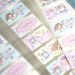 Sho Little Happiness Label Stickers Roll - Angry Besties - Image 4