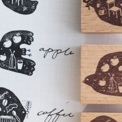 Kurukynki NonChalant Collection - Non-Birds Rubber Stamps - Image 4