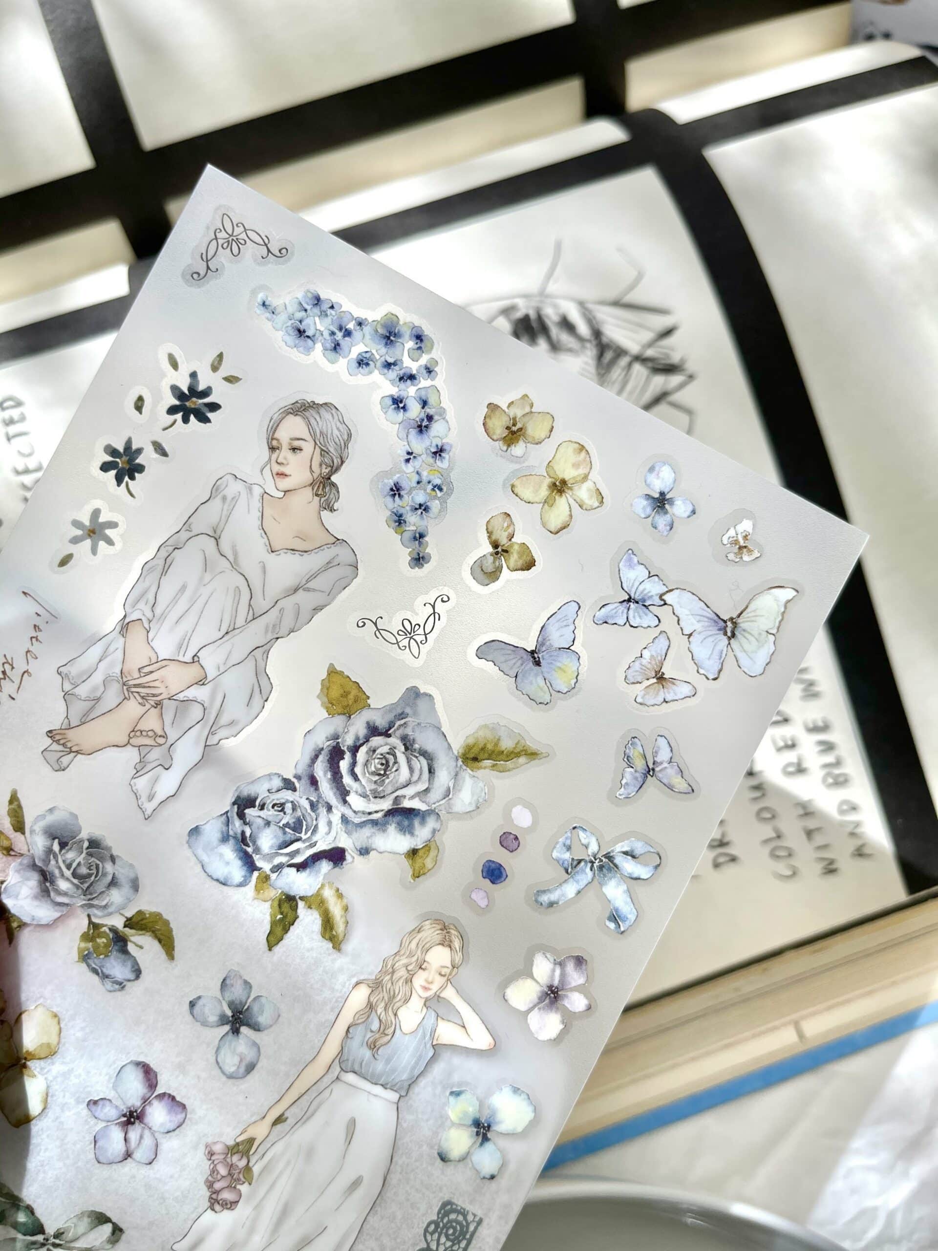 Pion Transfer Stickers - Bloom