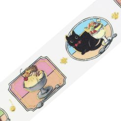 BGM Cafe Kuroneko Washi Tape