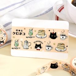 BGM Cafe Kuroneko Washi Tape