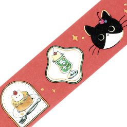 BGM Cafe Kuroneko Washi Tape