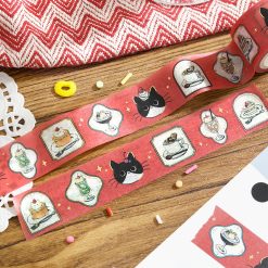 BGM Cafe Kuroneko Washi Tape
