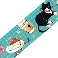 BGM Cafe Kuroneko Washi Tape