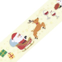 BGM Christmas Limited Washi Tape - Santa's Coming