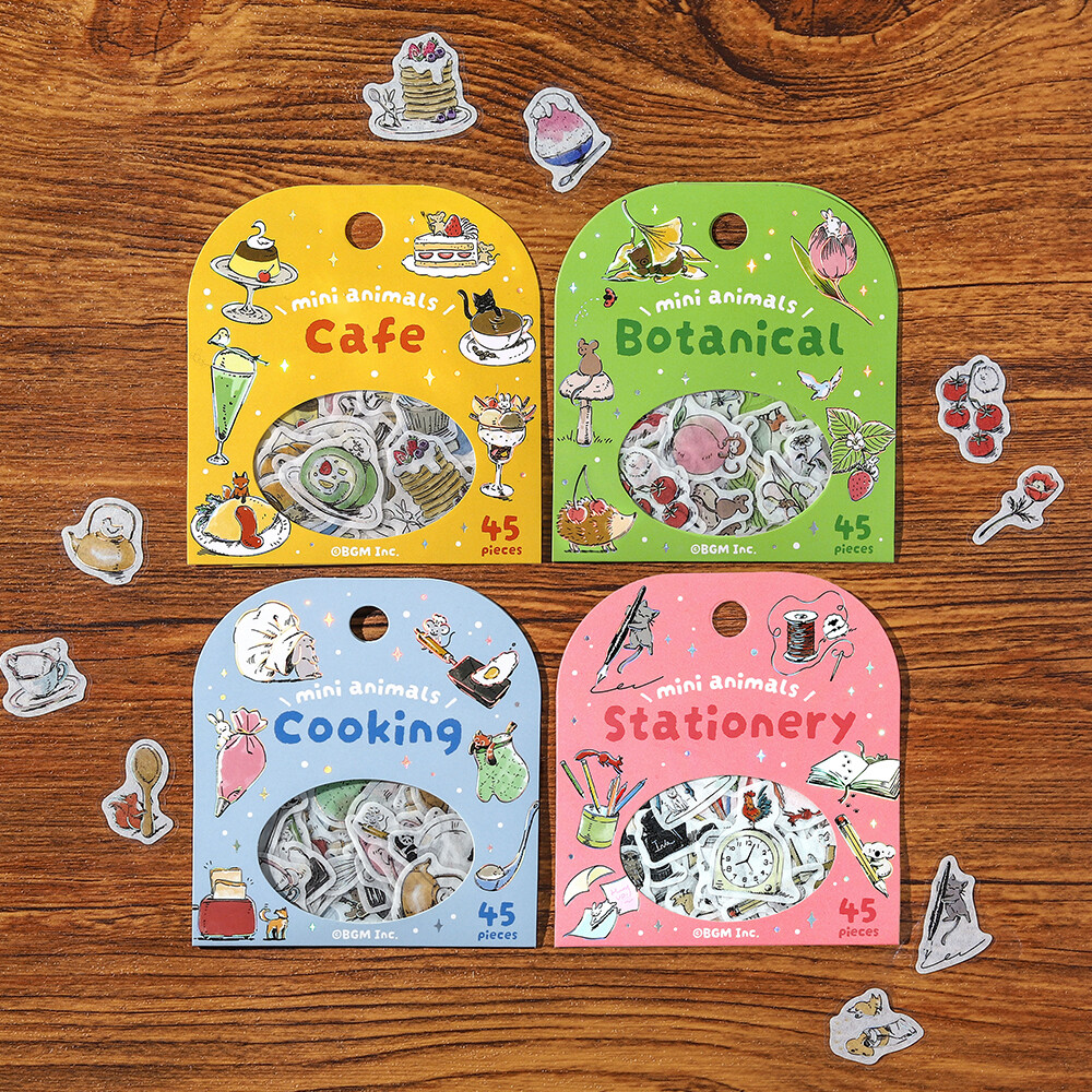 BGM Mini Animals Sticker Seals