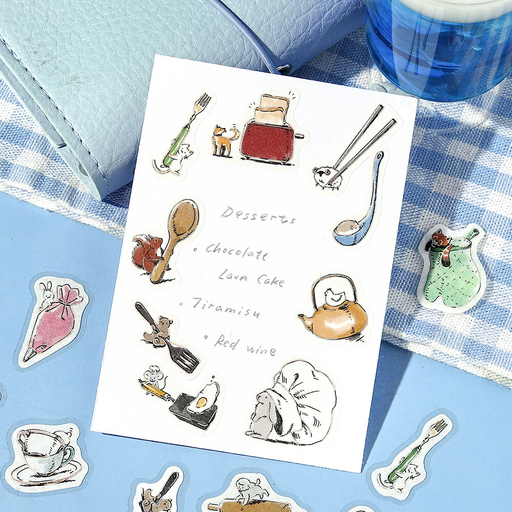 BGM Mini Animals Sticker Seals