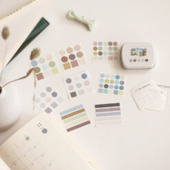 MU Mini Tin Palette Stickers