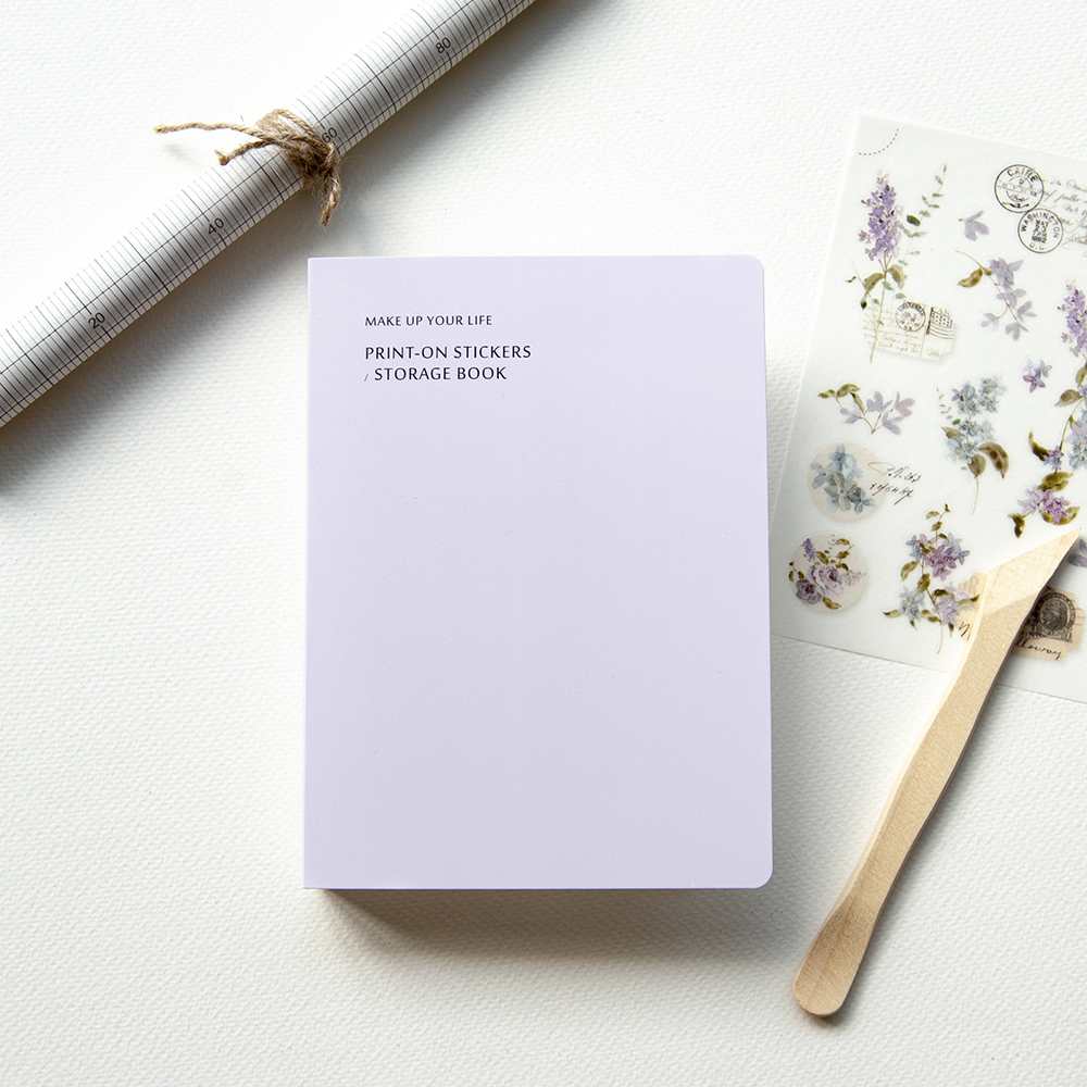 Storage Album for MU Print-On Stickers - Nude Pink (NEW COLOUR)