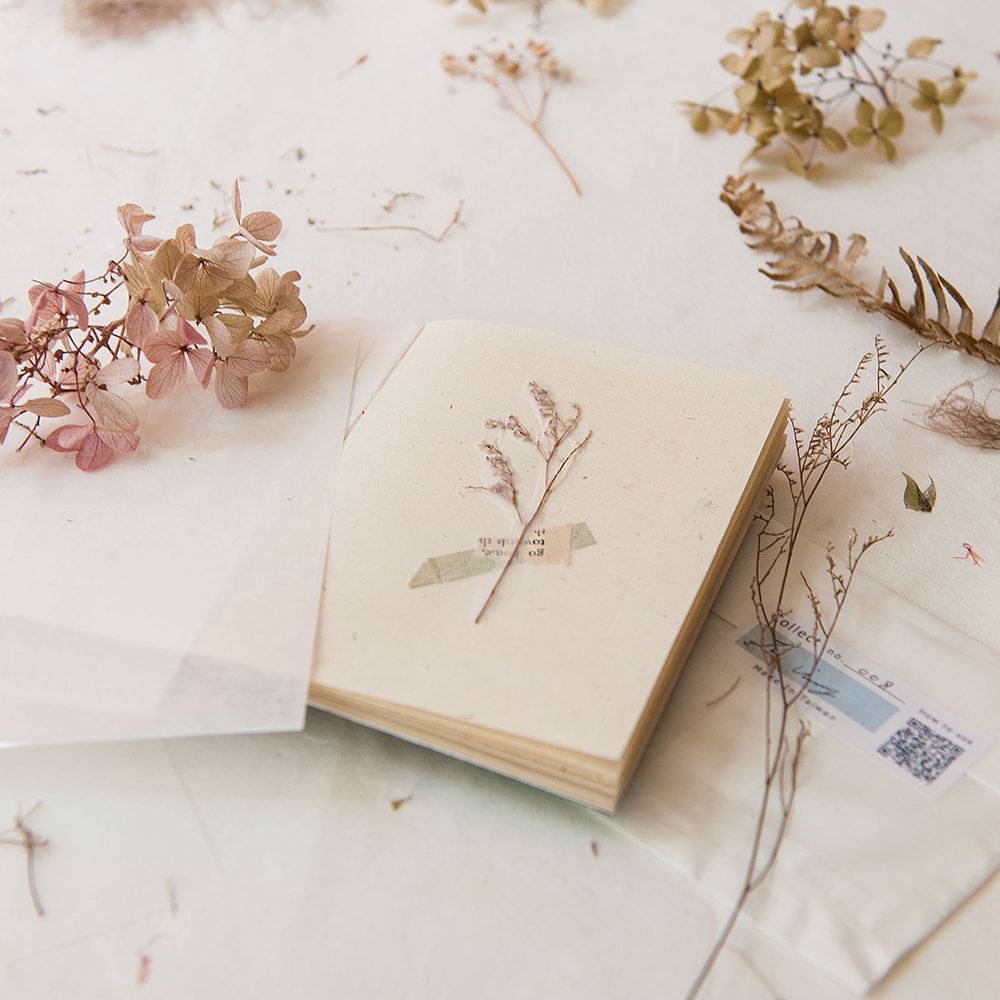 MU Print-On Stickers - Dried Flower Sticker