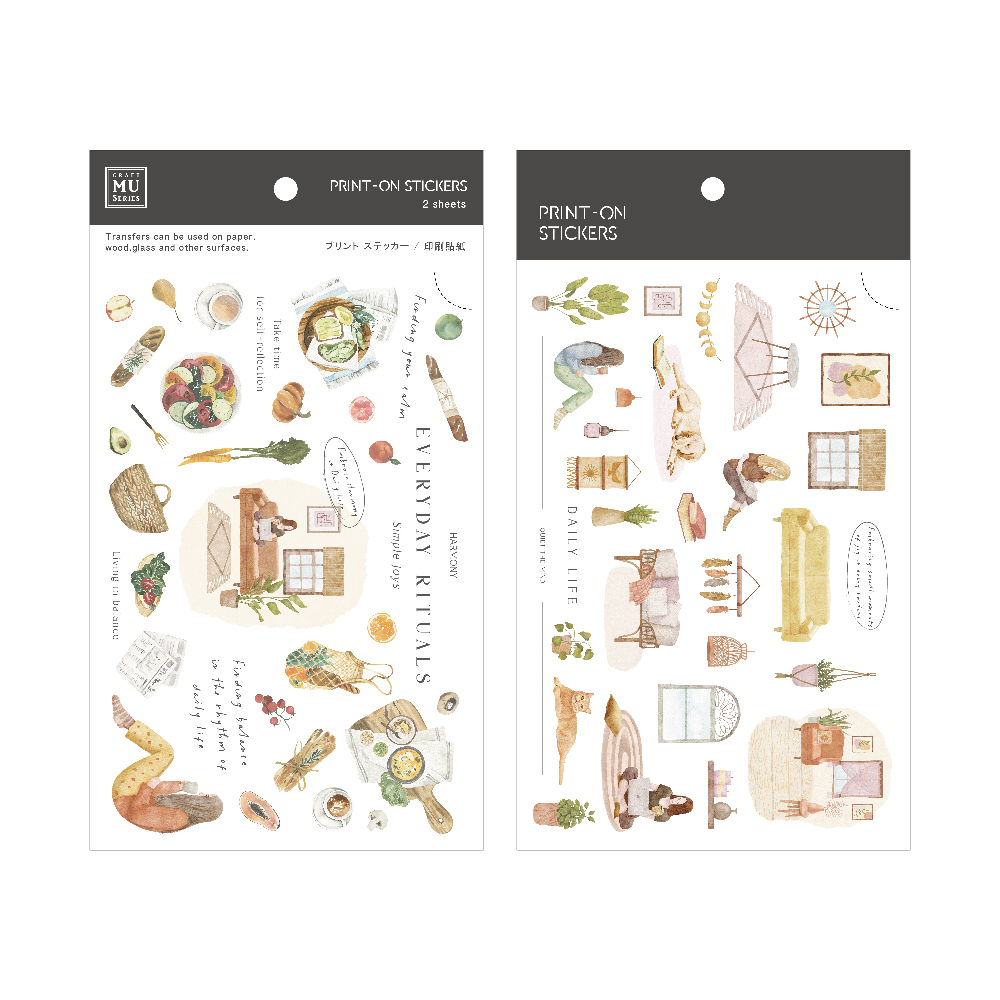 MU Print-on Stickers no. 263