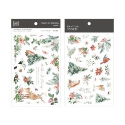 MU Print-On Christmas Stickers No. 019