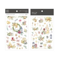 MU Print-On Christmas Stickers No. 020