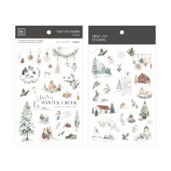 MU Print-On Christmas Stickers No. 026