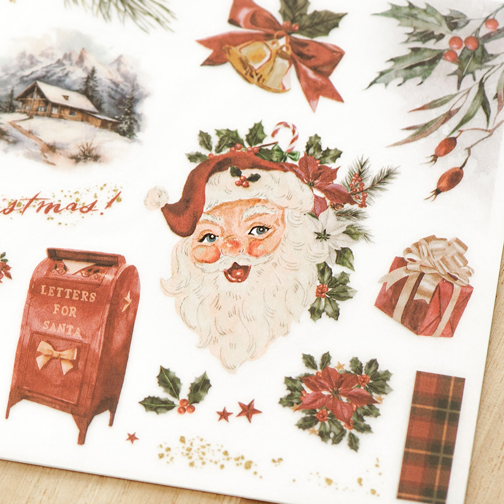 MU Print-On Christmas Stickers No. 027
