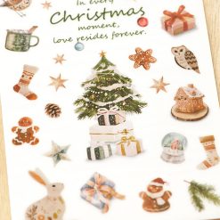 MU Print-On Christmas Stickers No. 028