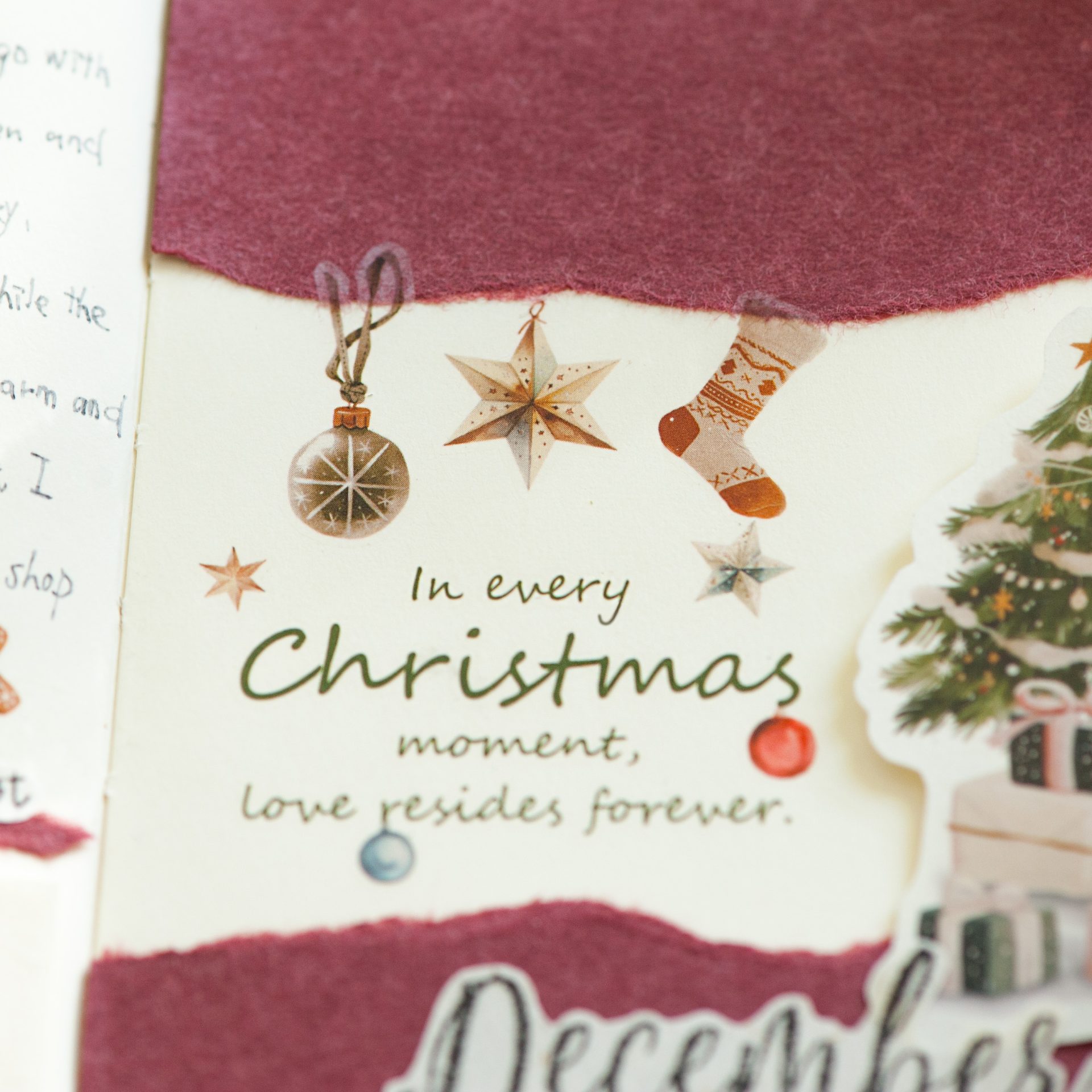 MU Print-On Christmas Stickers No. 028