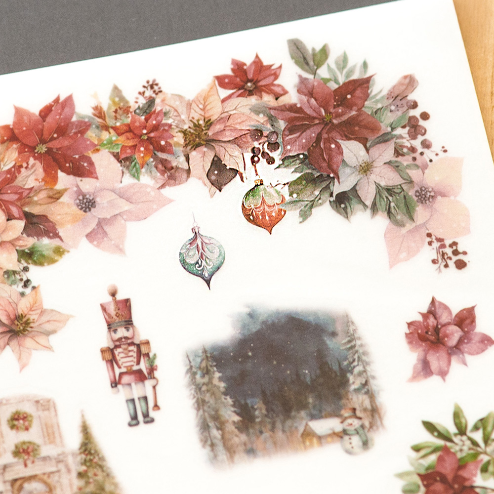 MU Print-On Christmas Stickers No. 030