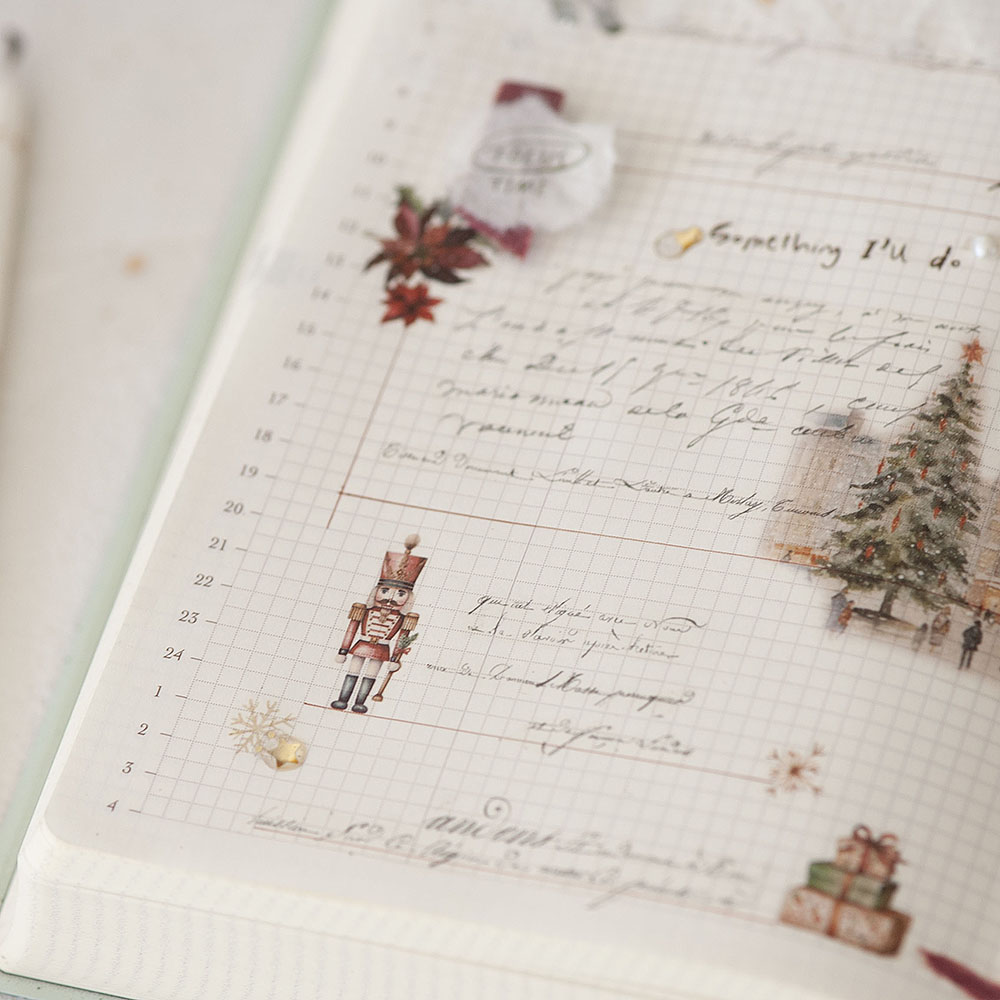 MU Print-On Christmas Stickers No. 030