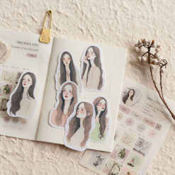 MU Girls Washi Flake Stickers Set 1