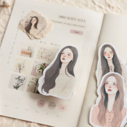 MU Girls Washi Flake Stickers Set 1