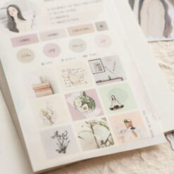 MU Girls Washi Flake Stickers Set 1