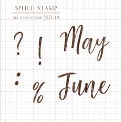 MU My Icon Clear Stamp Set - Months (set of 6) - Image 4