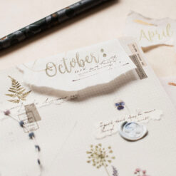 MU My Icon Clear Stamp Set - Months (set of 6)