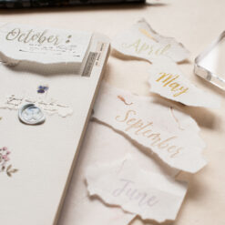 MU My Icon Clear Stamp Set - Months (set of 6)