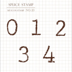 MU My Icon Clear Stamp Set - Big Numbers (set of 2)
