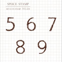 MU My Icon Clear Stamp Set - Big Numbers (set of 2)