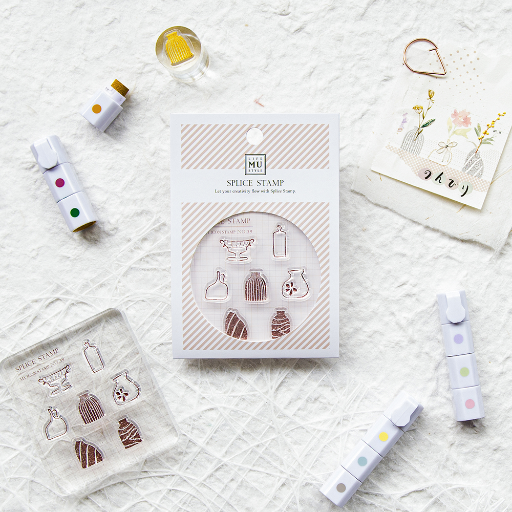 MU My Icon Clear Stamp Set no. 39