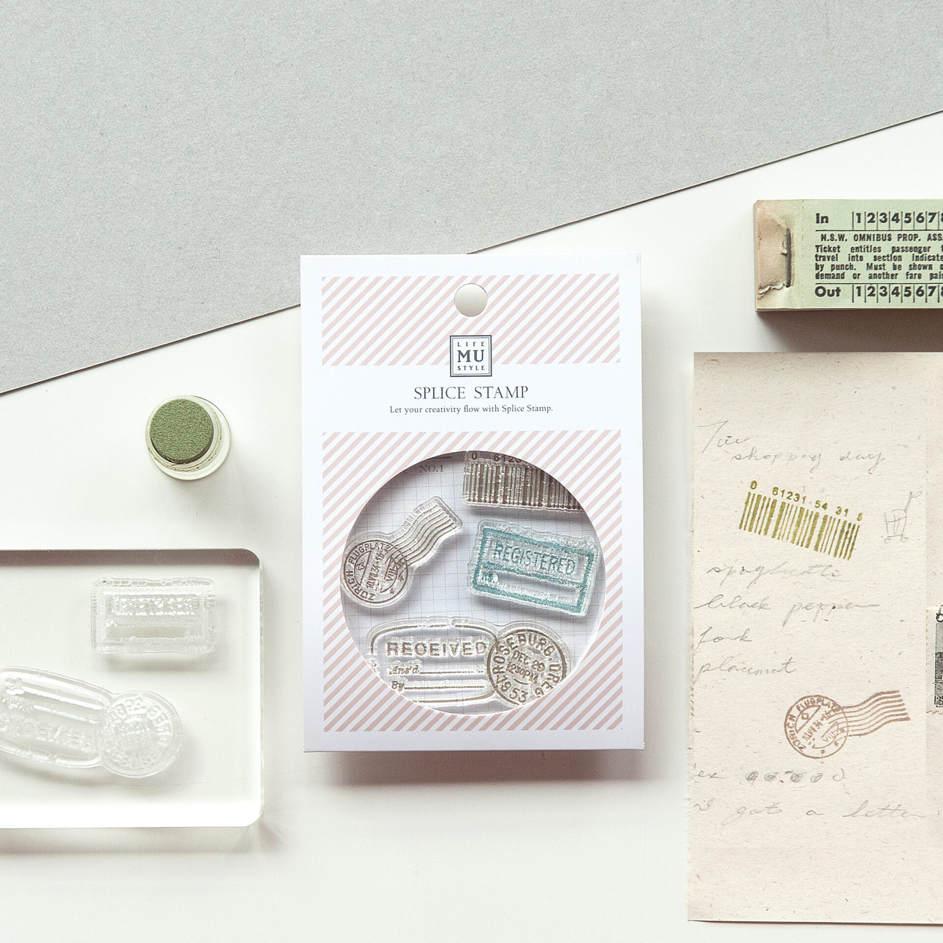 MU Record Life Stamp Set No. 01