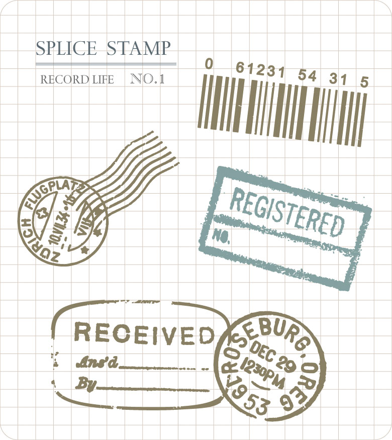 MU Record Life Stamp Set No. 01