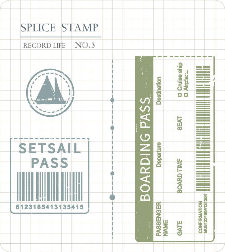 MU Record Life Stamp Set No. 03 - Image 2