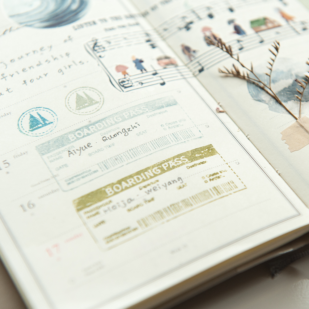 MU Record Life Stamp Set No. 03 - Image 4